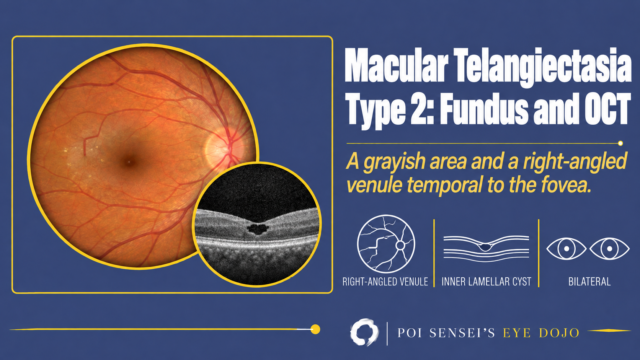 Macular Telangiectasia Type 2: Fundus and OCT